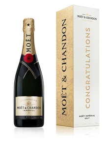 MOET & CHANDON BRUT IMPERIAL CONGRATULATIONS 75CL (STAFF)