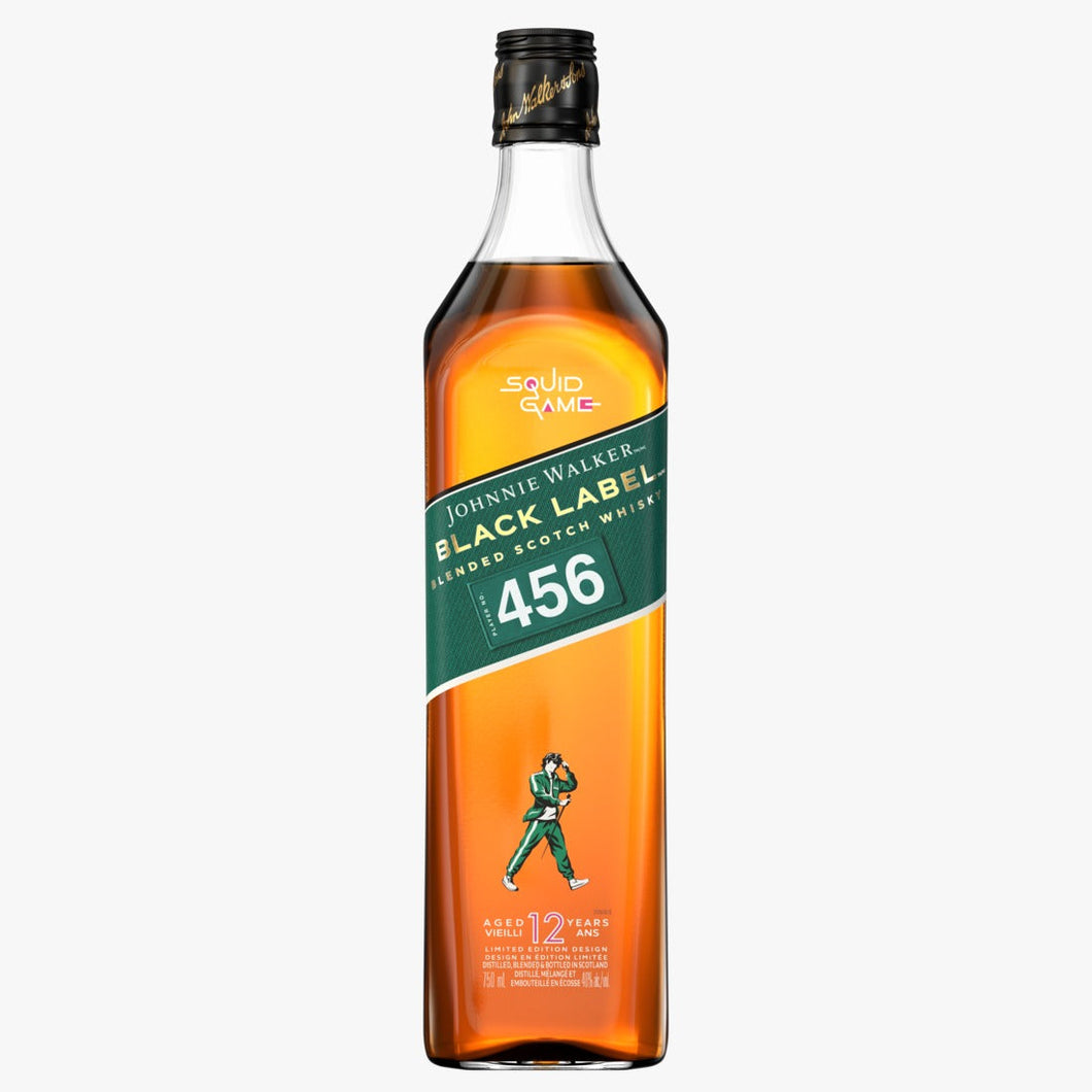 JOHNNIE WALKER BLACK LABEL LIMITED EDITION SQUID GAME 70CL (STAFF)