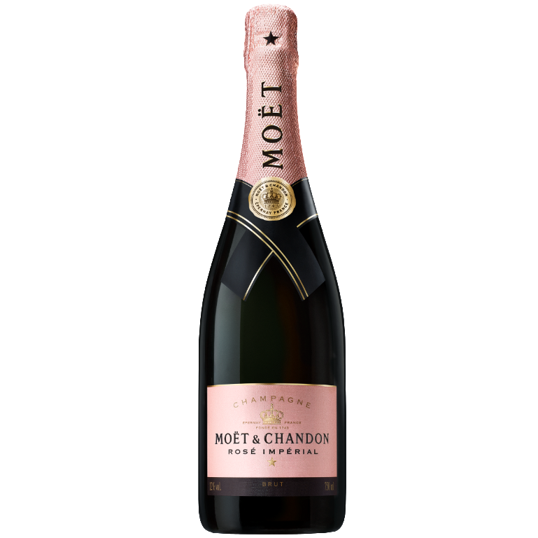 MOET & CHANDON ROSE IMPERIAL NAKED 75CL (MHDM-CS)